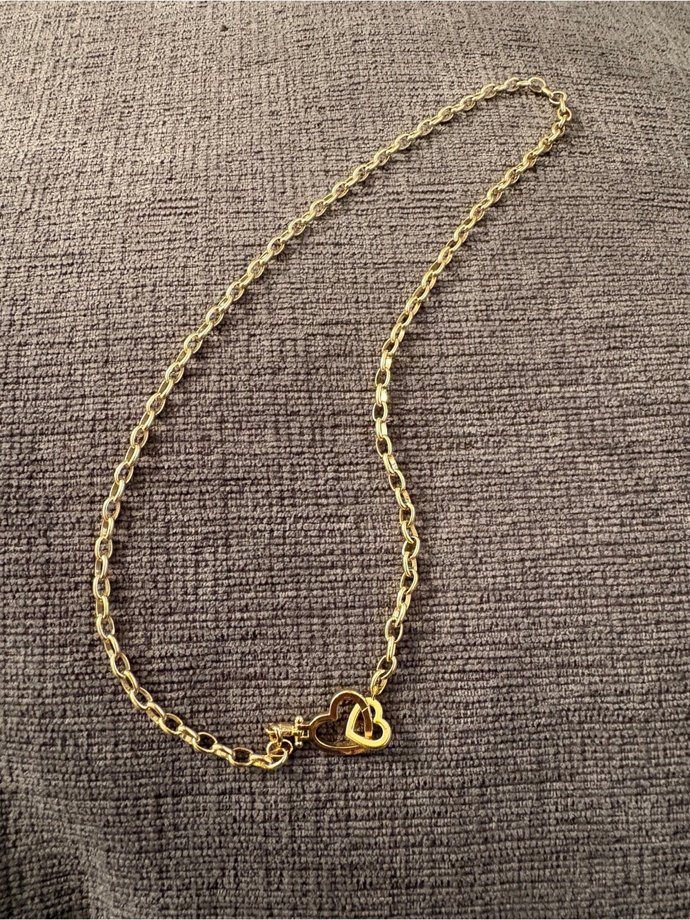 Gorjana Parker Heart Necklace - gold